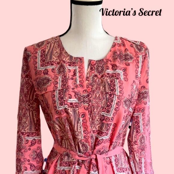 VICTORIAS SECRET BATHING SUIT SWIM WEAR COVER UP DRESS MEDIUM - Picture 2 of 9